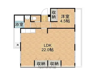 野崎マンション【3階】の間取り