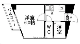 八乙女深松マンション【4階】の間取り