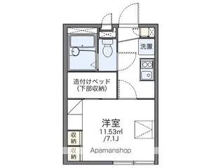 レオパレスSYAM【1階】の間取り