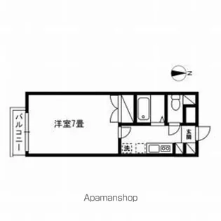 ポー・ド・シャグラン【2階】の間取り