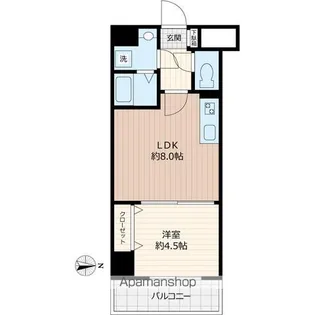 東京都足立区一ツ家1丁目【マンション】の間取り