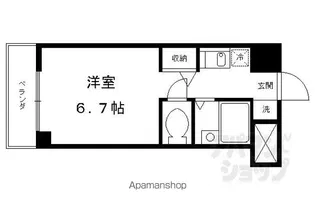 ゴールドクレスト【5階】の間取り