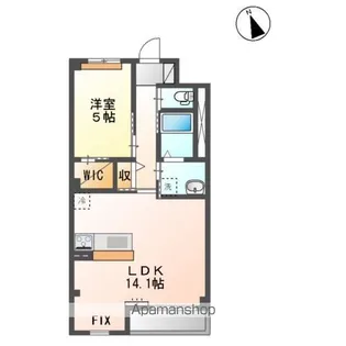 東京都青梅市河辺町7丁目【マンション】の間取り