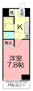 グランレスパス【2階】の間取り