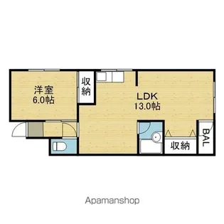 第2タナックマンション【3階】の間取り