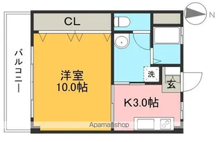 ABIDE【2階】の間取り