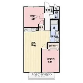 SURPLUS LE NORD【1階】の間取り