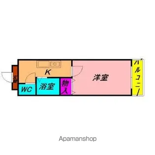 プレジオカーサ【2階】の間取り