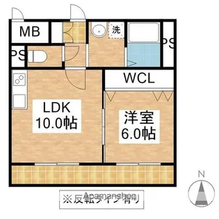 愛知県名古屋市東区泉2丁目【マンション】の間取り