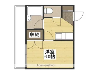 エステート三滝【5階】の間取り