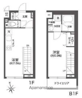 東京都杉並区高円寺南4丁目【マンション】の間取り