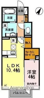 ベル ソフィア【1階】の間取り