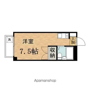 エルム高幡A【207号室】の間取り