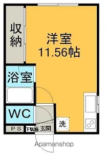 北海道網走市駒場南7丁目【アパート】の間取り