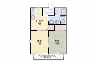 メルベーユ木元A棟【203号室】の間取り