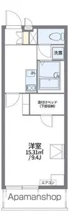レオパレスアゼリアパーク【3階】の間取り