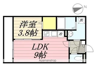 千葉県松戸市馬橋【アパート】の間取り