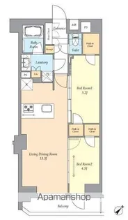 AIFLAT渋谷西原【2階】の間取り