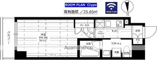 ステージグランデ亀戸アジールコート【8階】の間取り