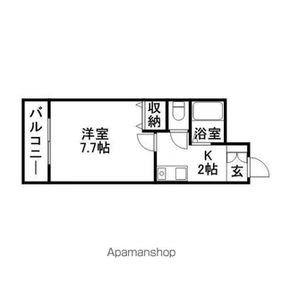 ヴィラ21【205号室】の間取り