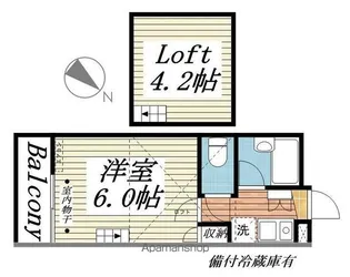 ジュネパレス松原A【2階】の間取り