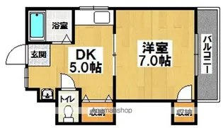 千船ハイツ【4階】の間取り