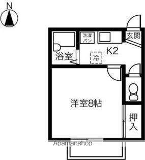 モルヘンイセタ【2階】の間取り