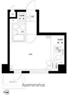 ルーブル錦糸町【5階】の間取り