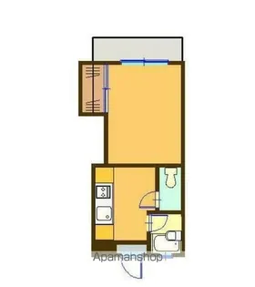 エステート鎌田Ⅱ【111号室】の間取り
