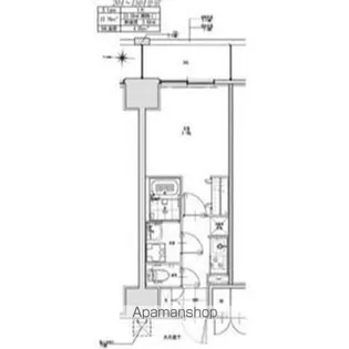 SーRESIDENCE志賀本通DEARLY(ディアリー)【904号室】の間取り