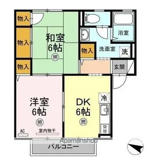 ジョイコート【2階】の間取り