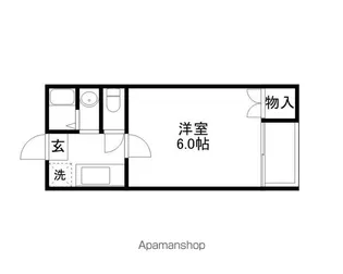 ドリームハイツ1号館【2階】の間取り