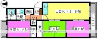 サンハイツやひろ【3階】の間取り