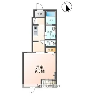 アーバンコート【1階】の間取り