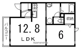 A’LAISE161(アレーズ161)【3階】の間取り
