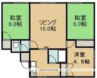 パークマンション1【2階】の間取り