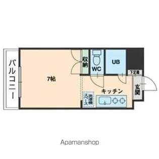 Grandir Sapporo【5階】の間取り