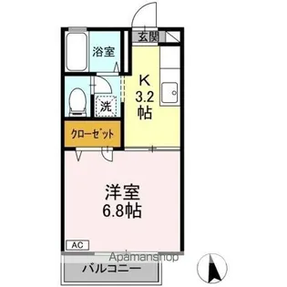 シオン 99【1階】の間取り