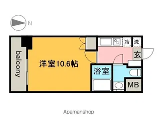 リヴシティ栄参番館【5階】の間取り