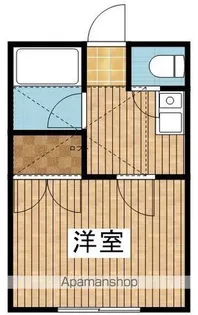 コテージプラネットB棟【1階】の間取り