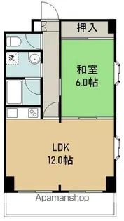 DIO−HORIⅠ号棟【7階】の間取り
