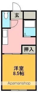 Aクイック【403号室】の間取り