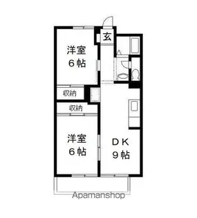 第2ラフィーネ【3階】の間取り