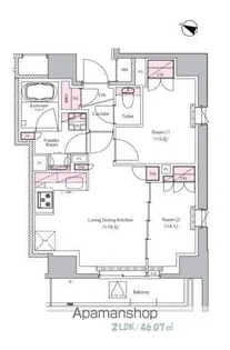 SYFORME NEXT MUKOJIMA【12階】の間取り