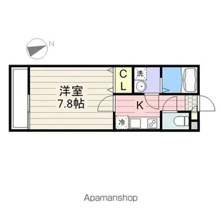 リブリ・ダロル【1階】の間取り
