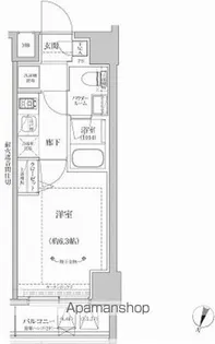 1Kの間取り画像