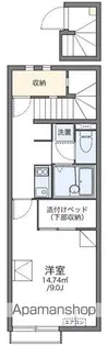 レオネクストフェリチタ 美崎【214号室】の間取り
