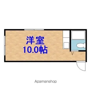 APA青柳【203号室】の間取り