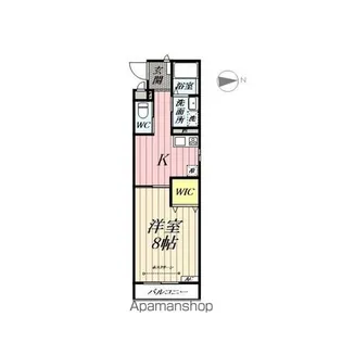 ソラーナ三郷中央【105号室】の間取り
