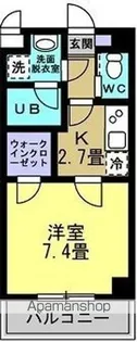 フェリーチェ栄町【110号室】の間取り